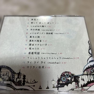 KIKUO MIKU CD 3 Circle Kikuo Sound Works Album Vocaloid Used | eBay