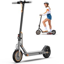 Electric Scooter, 8.5" Tires, 350W Motor, 19/Mph, Max 16Miles Ranges, Foldabl...