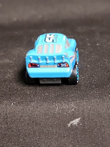 Disney Pixar Cars Mini Racers Dinoco Lightning McQueen - Picture 4 of 5