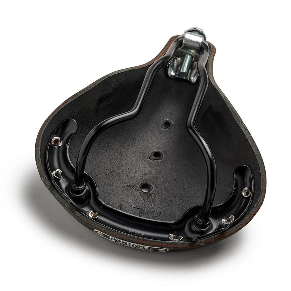 Sillín de bicicleta Brooks Saddles B17 Standard S (para mujer, rieles negros) Foto 3 de 4