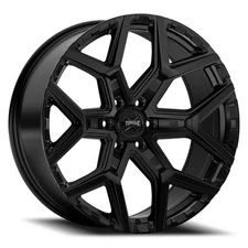 Torque TW417R STRIKE Wheel 22x9 (35, 6x139.7, 95.2) Black Single Rim