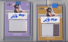 2020 Leaf Perfect Game Josh Randall Auto 2 Card Lot
