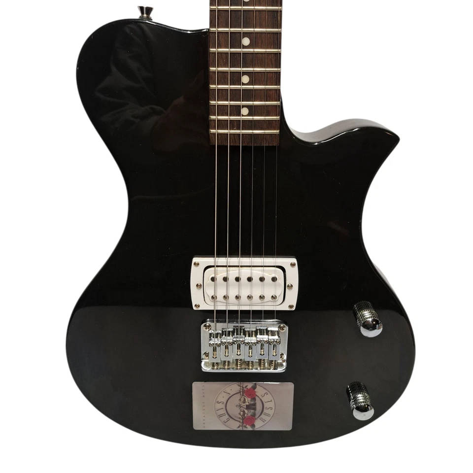 First Act ME537 Single Cutaway Electric Guitar w/Humbucking Pickup Stand & Strap - Image 2 of 4