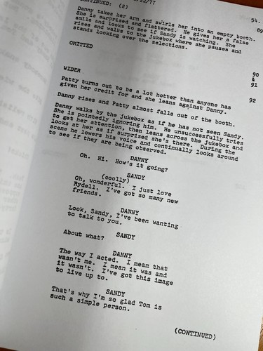 Grease Script signed - Autogramm Reprints - Grease Movie - John Travolta - Bild 8 von 9