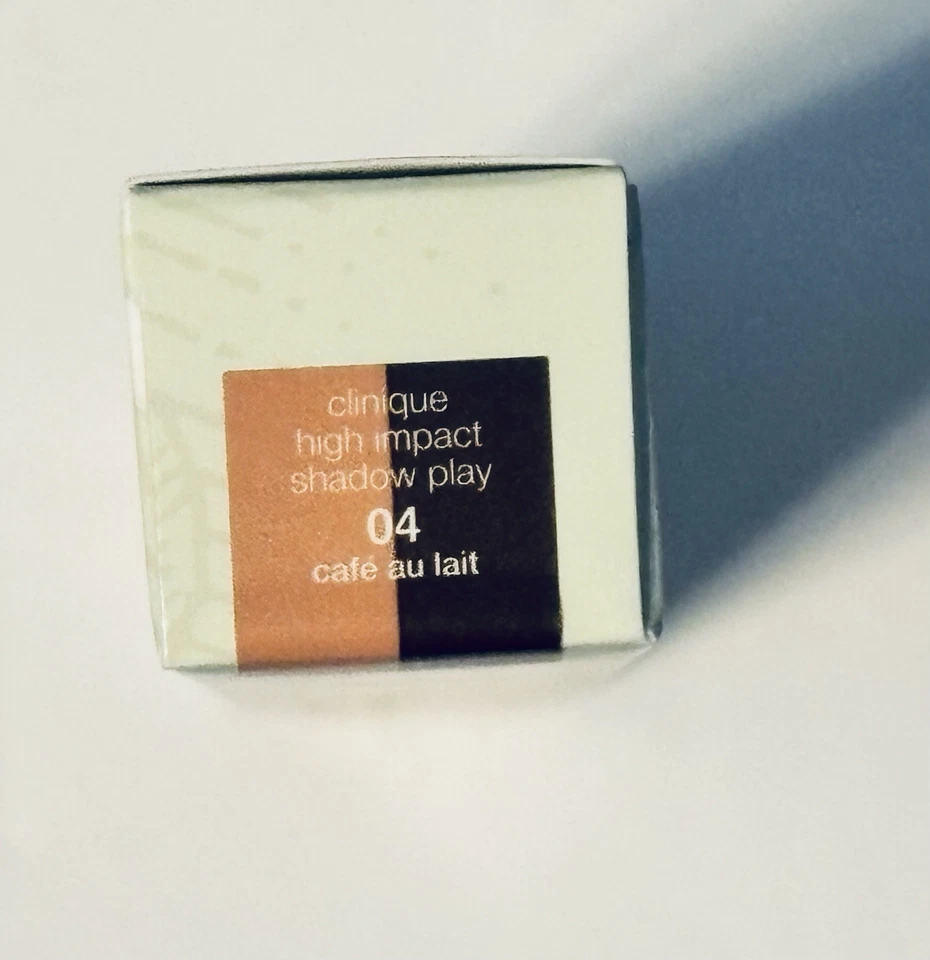 Clinique High Impact Shadow Play 04 Café au Lait .06 oz Eye Shadow Definer NIB - Image 2 of 4