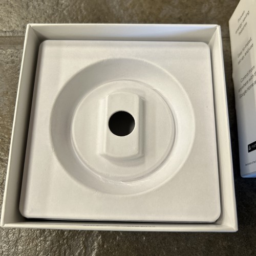 Google Nest G4CVZ programmierbarer WLAN Thermostat anthrazit wie besehen / für Ersatzteile - Bild 7 von 10