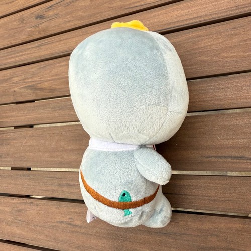 Riot Games Manatee Plush Stuffed Animal Toy Gray Yellow Bib Collectible Cute - Picture 5 of 9