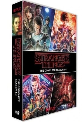 stranger things 1-4 complete series dvd