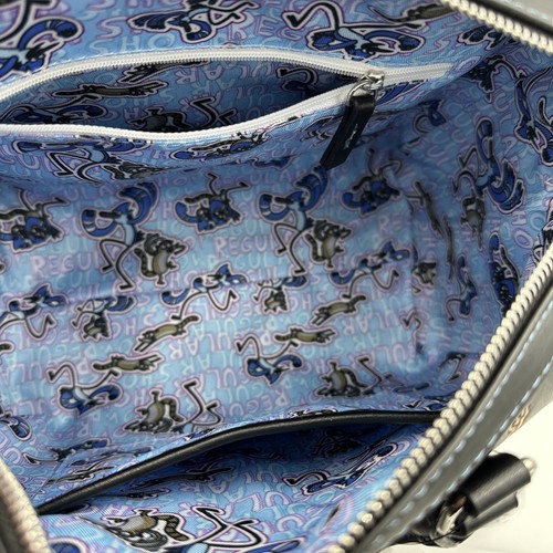 Regular Show Purse Mordecai & Rigby Embroidered Handbag Cartoon Network Bowler - Picture 6 of 8