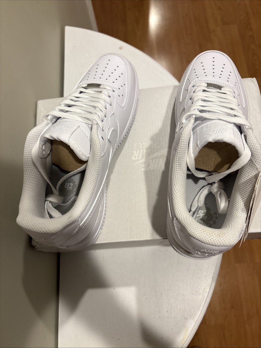 Size 8.5 - Nike Air Force 1 White for sale online | eBay