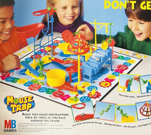 Vintage 1999 Mouse Trap Board Game MB Games Mousetrap, Complete. Super Condition - Picture 19 of 20