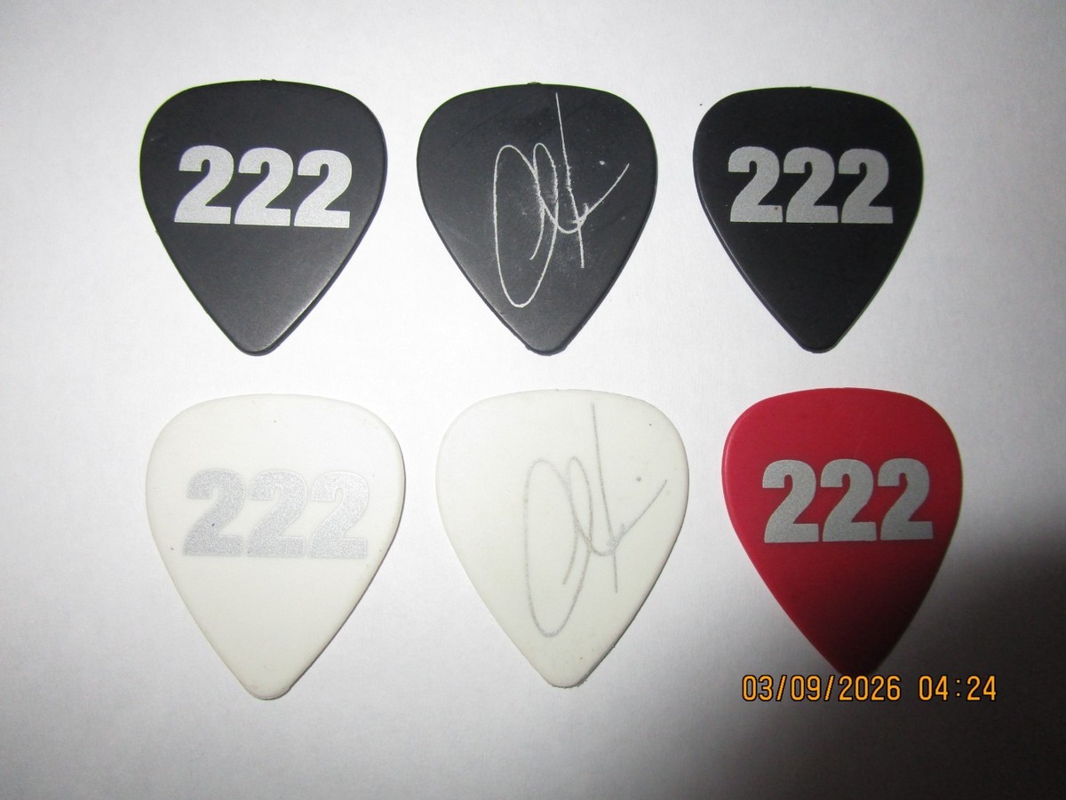 マルーン5 ギターピック Maroon 5 Lot of 6 Maroon 5 Adam Levine 222