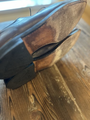 Scarpe eleganti Allen Edmonds uomo Delray Blucher 11 D - Foto 8 di 11