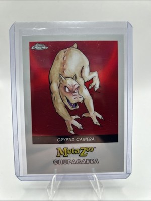 2022 Topps Chrome MetaZoo Series 0 Chupacabra Cryptid Camera #13-F
