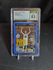 2020-21 NBA Hoops Stephen Curry #4 SLAM Card Graded CSG 8.5