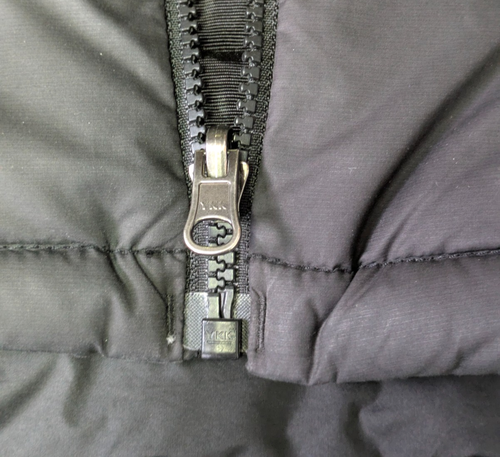 The North Face Puffer Vest Jacket Womens Small Gray Nuptse 700 Goose Down Fill - Picture 11 of 12