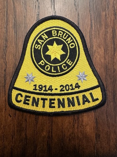 San Bruno Ca Police Patch