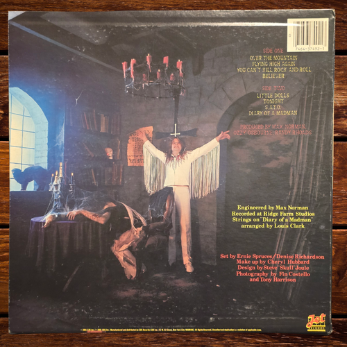 Ozzy Osbourne Signed lp***Diary Of A Madman - Picture 3 of 3