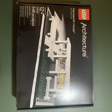 LEGO Architecture Farnsworth House 21009 Retired Set Complete w Box & Manual