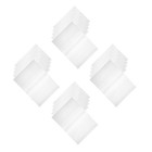 4 Pieces Clear Medium Size Book Cover Transparent Notebook Covers