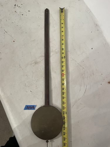 (A908) - ANTIKES 30,5" UHRPENDEL