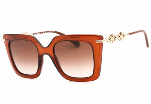 Salvatore Ferragamo Brown Gradient Butterfly Ladies Sunglasses SF1041S 232 51 - Picture 7 of 12