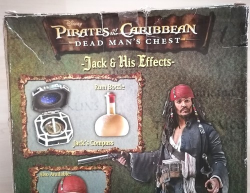 Figura NECA Piratas del Caribe Cofre del Hombre Muerto Capitán Jack Sparrow 18" - Imagen 7 de 18