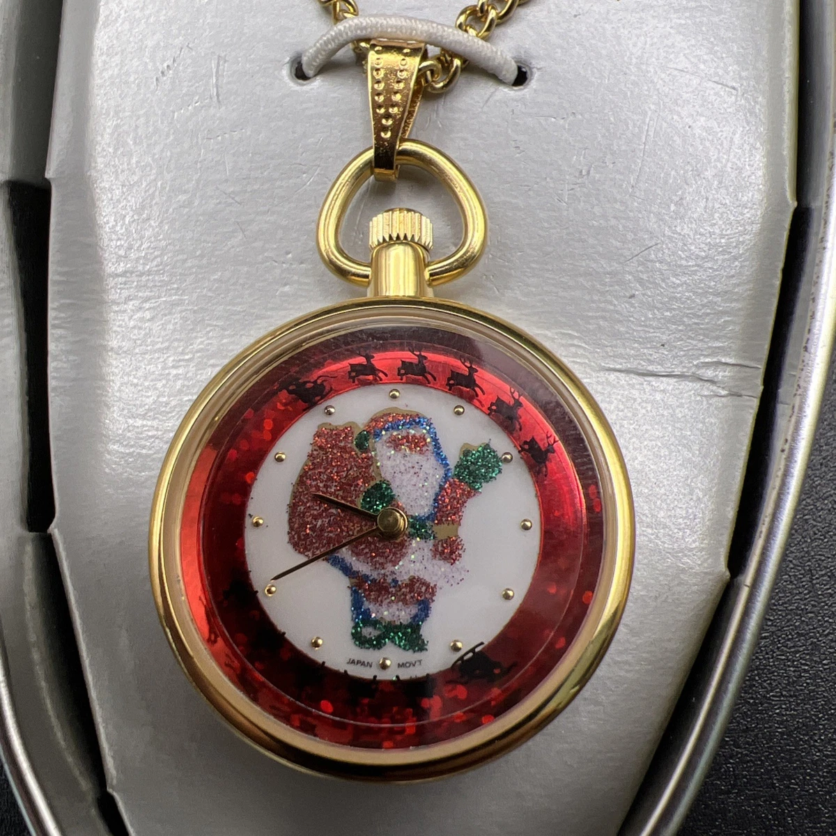 santa pocket watch products for sale | eBay
