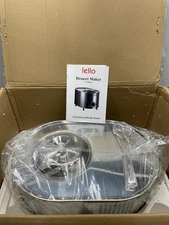 Lello 4080 Musso Lussino 1.5 Quart Ice Cream Maker Stainless Steel 110/120V