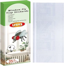 35XL Pack Window Fly Trap, Fruit Traps for Indoors, Trap Indoor 35 XL