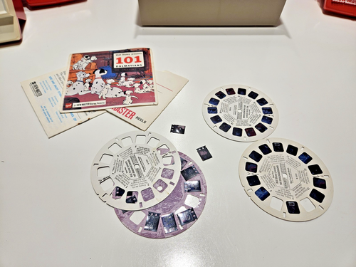 Vintage View Master Lot of 12 w/ Lots of Slides and Case Space Animals Disney - Picture 11 of 17