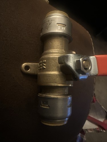 1 PIEZA VÁLVULA DE BOLA PUSH FIT 3/4", LATÓN SIN PLOMO SharkBite Max - Imagen 3 de 3