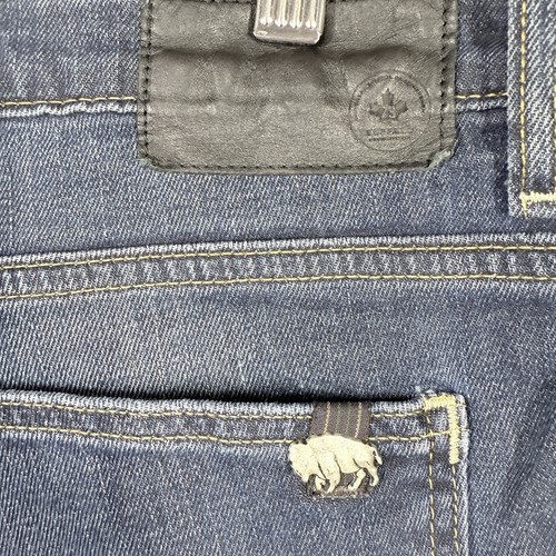 Buffalo David Bitton DrivenX 34x32(Fits 36x30)Basic Straight Stretch Denim Jeans - Picture 7 of 15