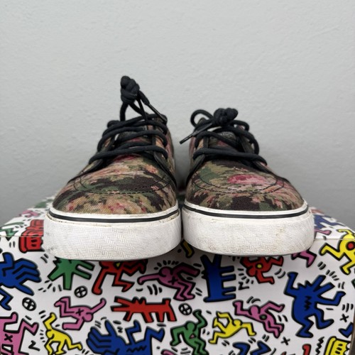 Nike Zoom Stefan Janoski PR Digi Camo Floral Sneakers Mens Size 8 482972-900 - Bild 3 von 11