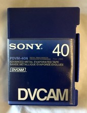 Sony DVCAM Tapes LOT of 11 Digital Video Cassettes PDVM-40N. New/unused.