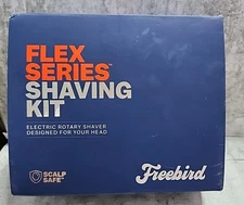 Freebird Flex Series Shaving Kit - Men's Electric Rotary Shaver For Head