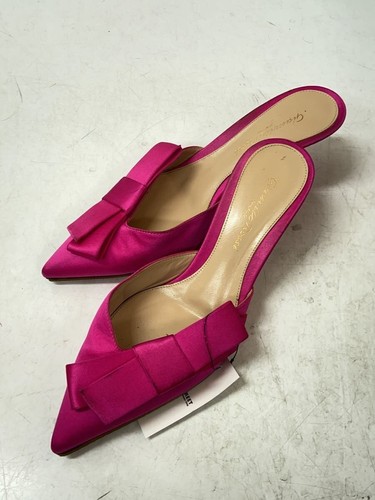 Gianvito Rossi Ribbon Pumps 36.5 Pink Dress Shoe Used - Picture 2 of 4