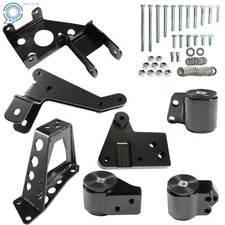 Engine Swap Mounts For Civic 92-95 Integra 94-01 K Series Swap K20 K24 62A Black