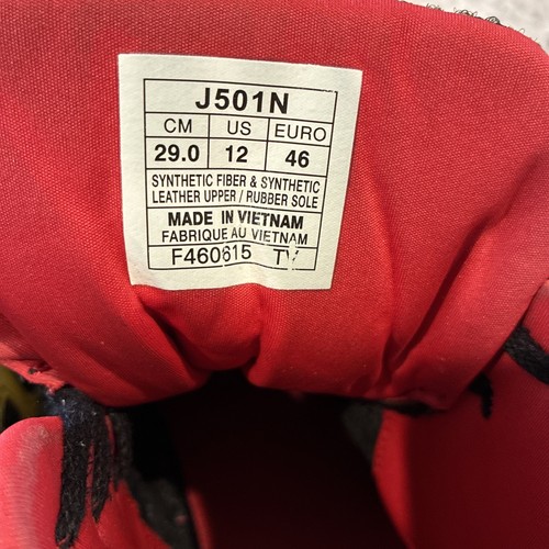 Zapatos de Lucha ASICS JB Elite V2 J501N - Usados - Negro Dorado Para Hombres Talla 12 - Imagen 6 de 12