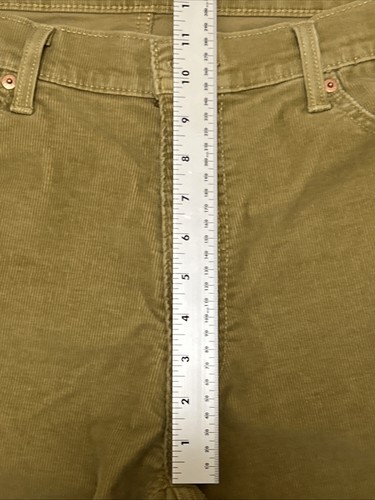 Jeans Levi's 541 tutte le stagioni pantalone velluto a coste uomo 38x32(30) beige atletico conico - Foto 4 di 11
