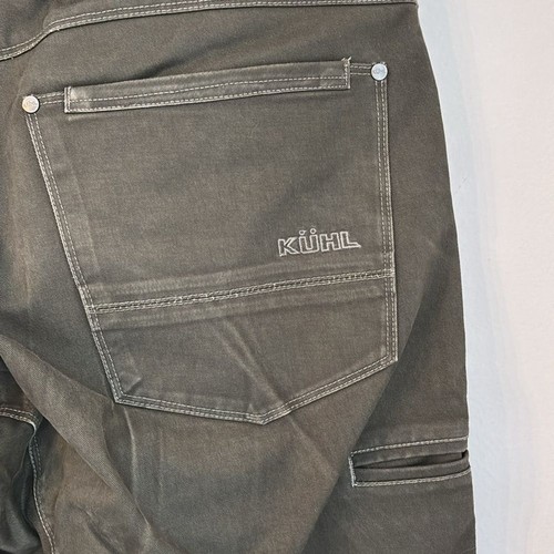 Kuhl Men’s free Rydr heavy duty dark green Relaxed work pants size 36x30 EUC! - Picture 10 of 13