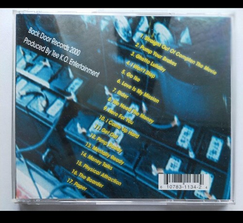 STRAIGHT OUT OF COMPTON SOUNDTRACK COMPTON GANGSTA RAP LOS ANGELES CA G-RAP WEST - Picture 3 of 3
