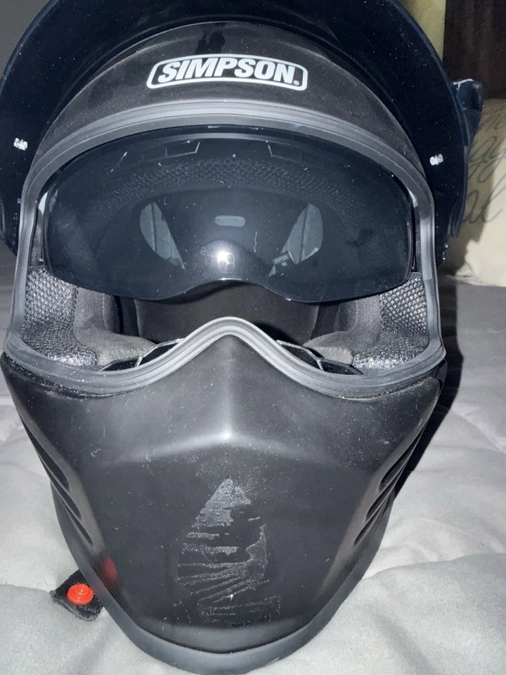 Casco de motocicleta Simpson Ghost Bandit talla mediana Foto 3 de 4