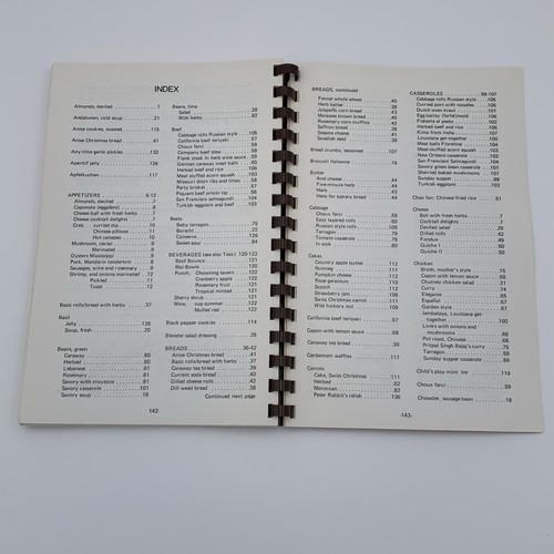 St. Louis Herb Society Kochbuch 1982 Spiralkamm gebunden - Bild 7 von 9