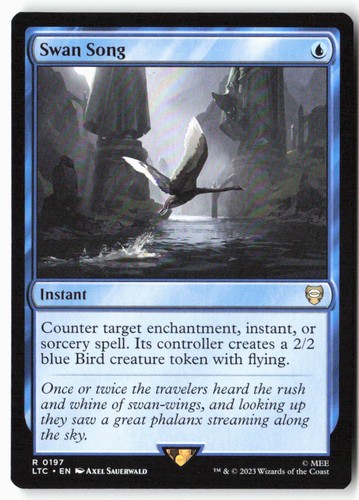 Swan Song - Commander: The Lord of the Rings: Tales of Middle-earth (197) - MTG - Picture 1 of 2