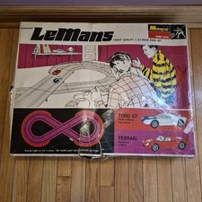 Monogram Model Racing Lemans 1/32 Road Race Set / FORD GT   FERRARI Slot Car