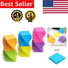 3x3 Sticky Notes - 48 Bright Pads with Strong Adhesive, 4320 Sheets