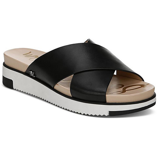 Sam Edelman Womens Audrea Solid Slip On Wedge Slide Sandals Shoes BHFO 8275 - Bild 1 von 9