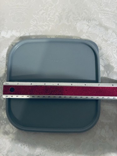 Tupperware Modular Mates eckige Dichtung Ersatzdeckel 1623 grau - Bild 3 von 4