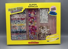 Super Smalls DIY Tie Friendship Bracelet Kit with Beads & Fabric NEW